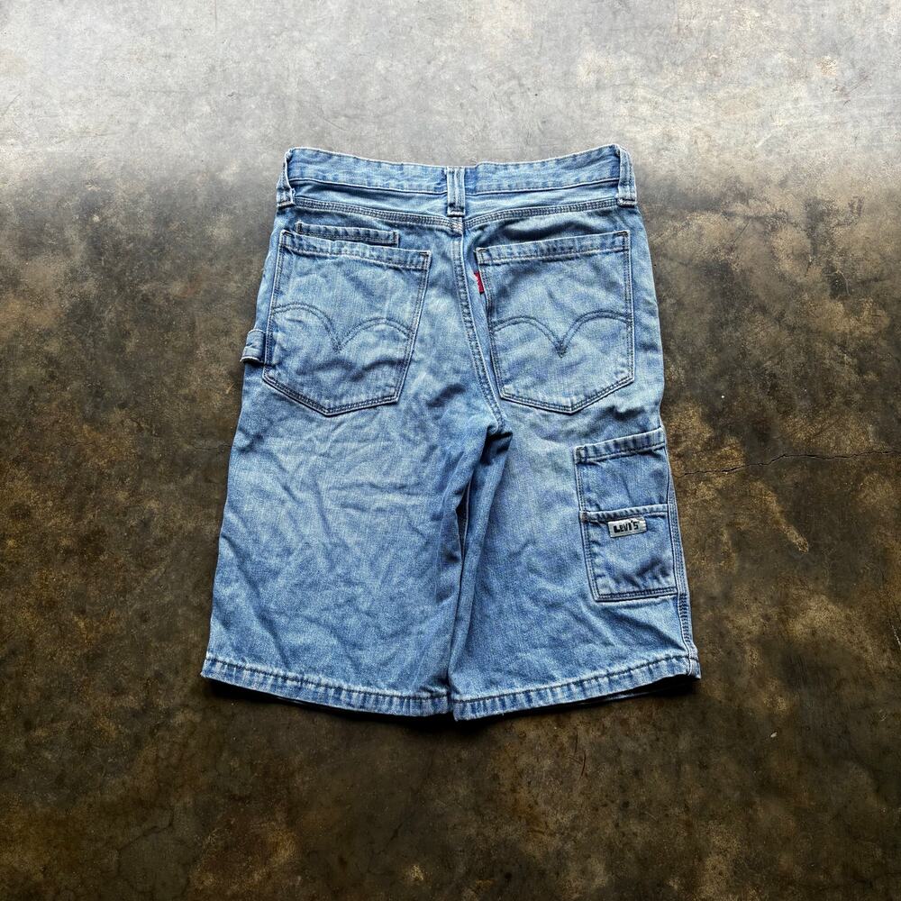 Cool Vintage Y2K Faded Levis Skater Jorts - Picture 1 of 5